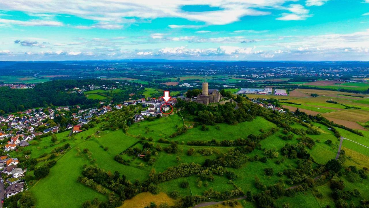 Talblick Gleiberg Lägenhet Krofdorf-Gleiberg Exteriör bild